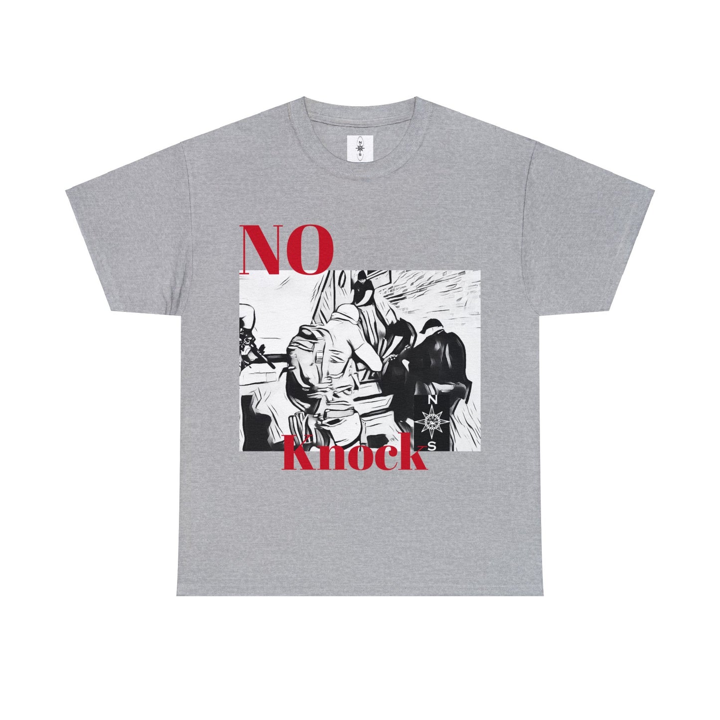 Unisex Heavy Cotton Tee NFSC No Knock