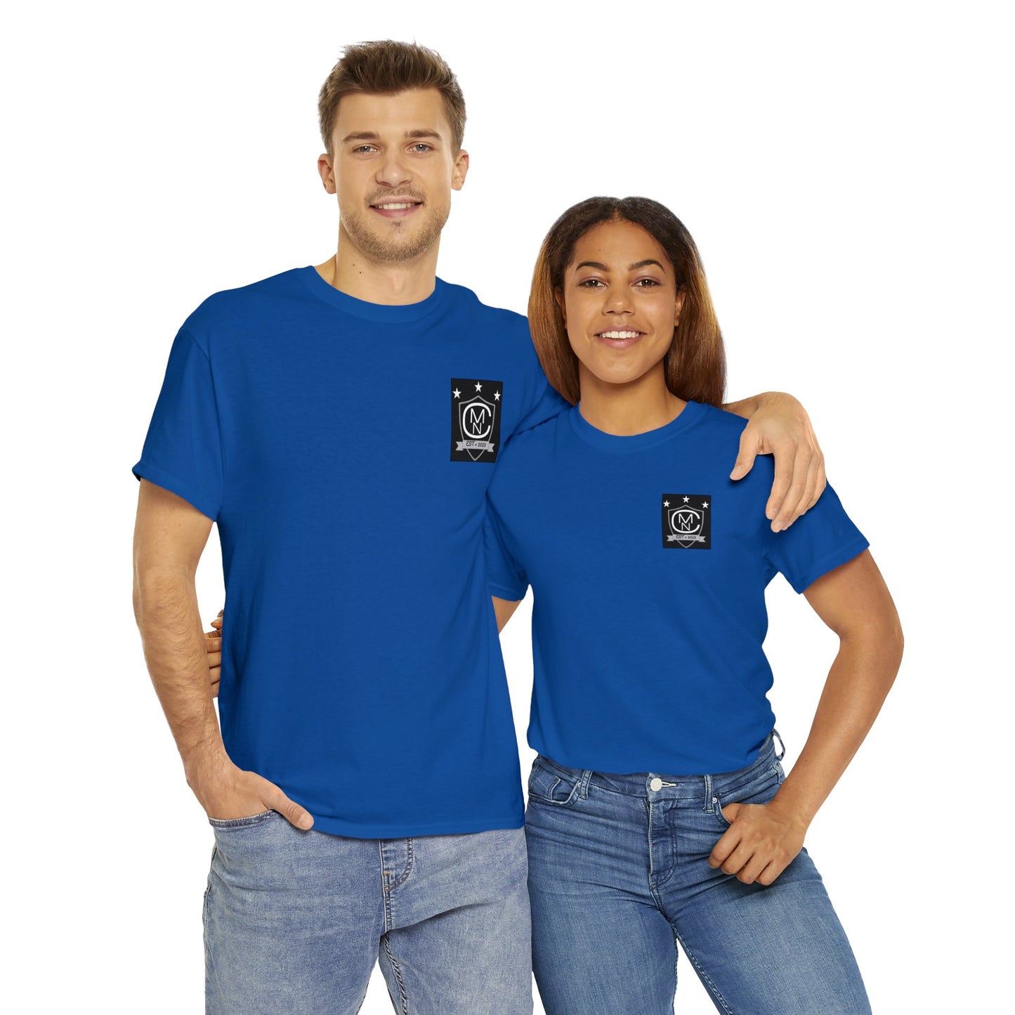Unisex Heavy Cotton Tee MNC Logo