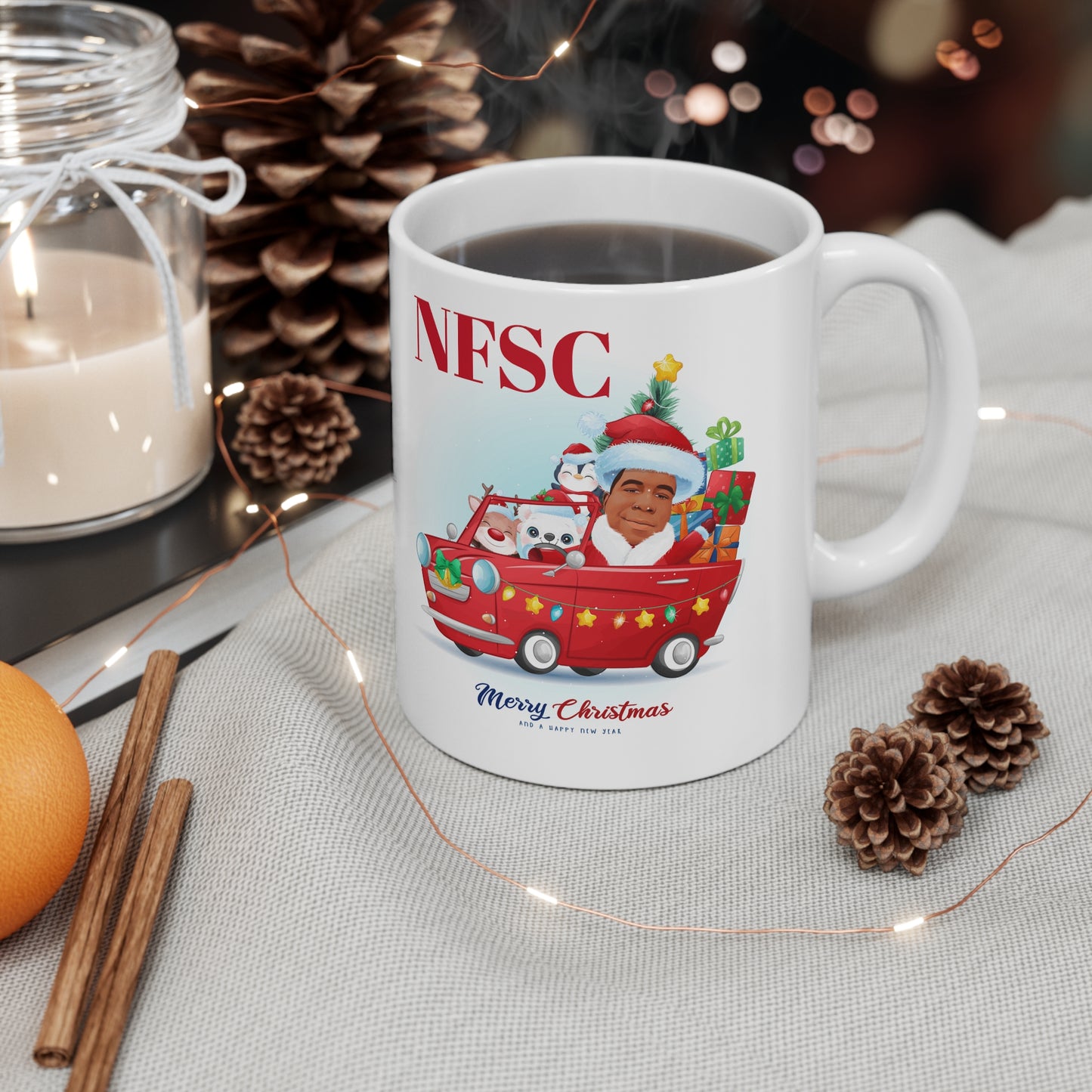 NFSC Ceramic Mug 11oz  XMAS