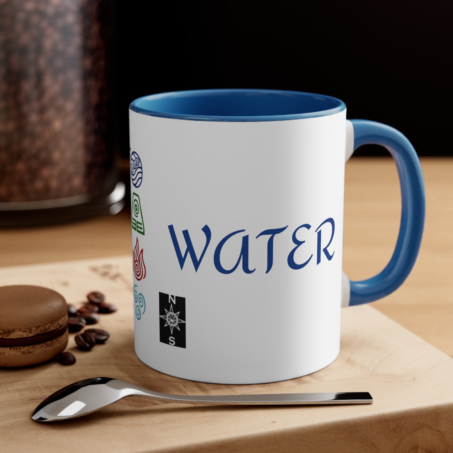 Accent Coffee Mug, 11oz Water NFSC NWAS