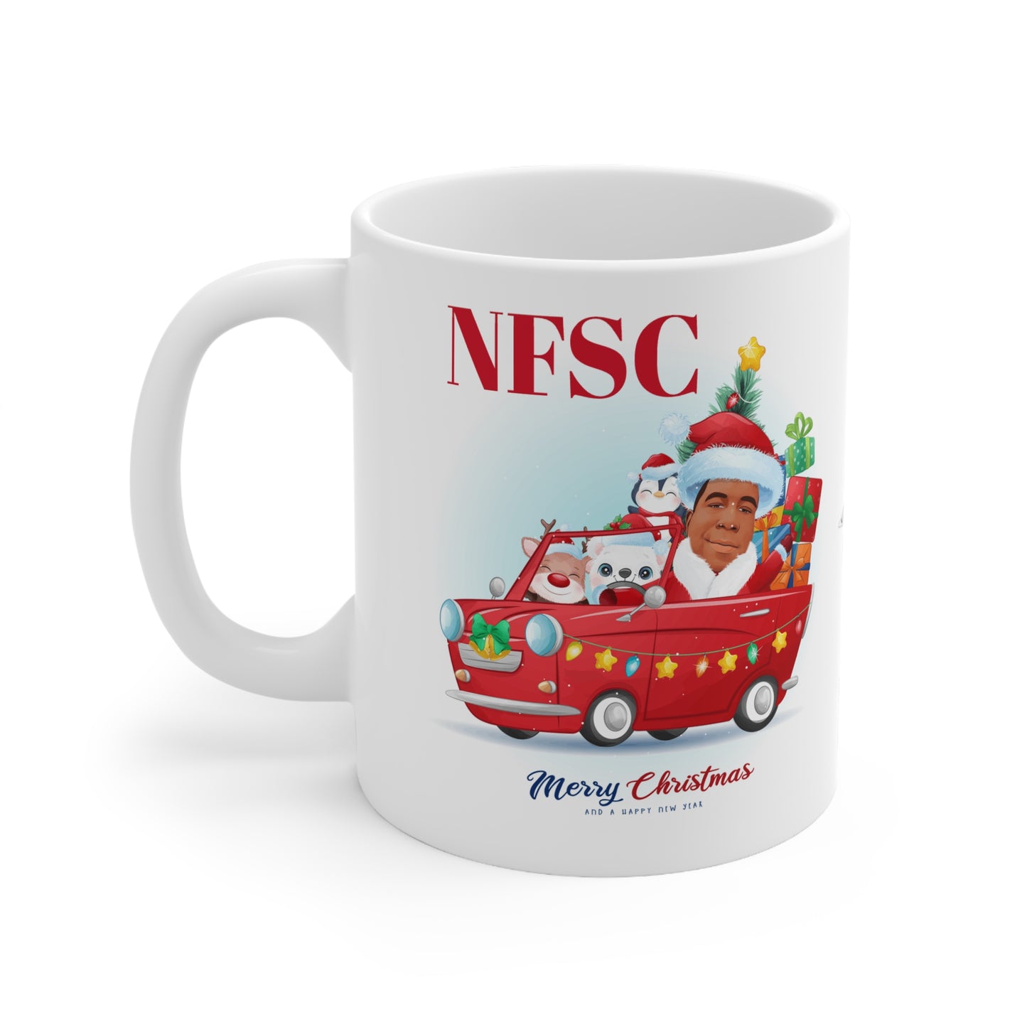 NFSC Ceramic Mug 11oz  XMAS