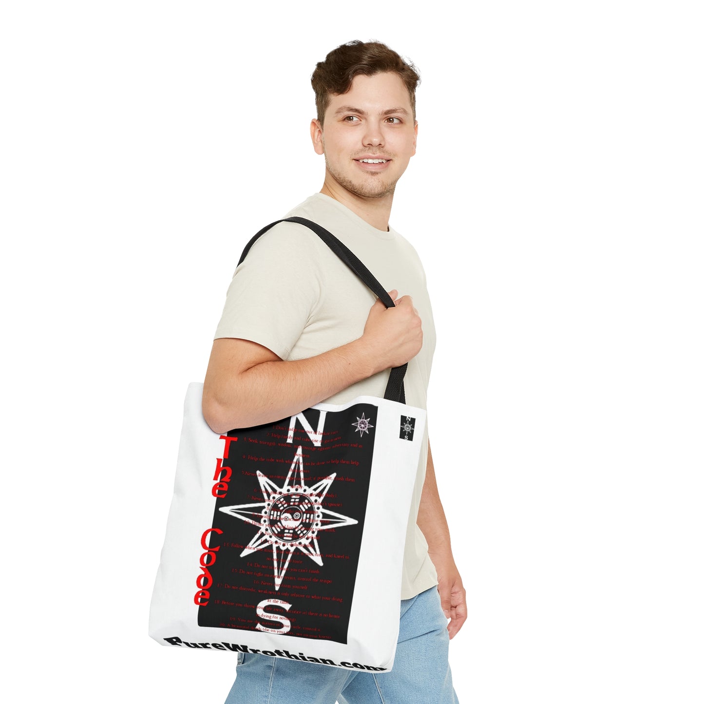 Tote Bag (AOP) NFSC THE CODE