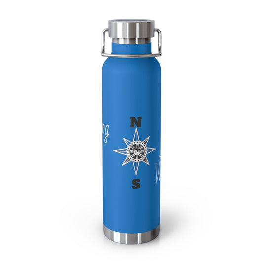 Copper Vacuum Insulated Bottle, 22oz NFSC Healing Water