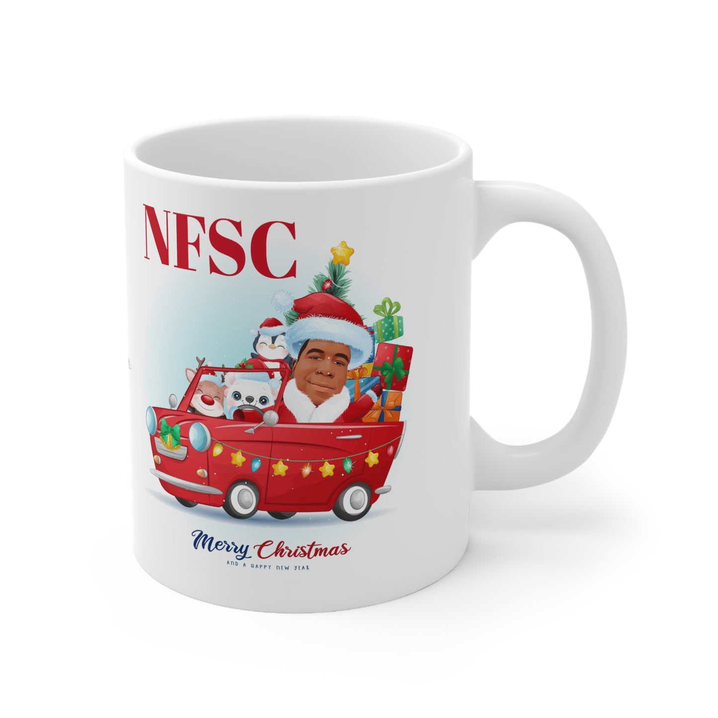 NFSC Ceramic Mug 11oz  XMAS