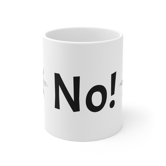 NFSC Ceramic Mug 11oz NO!