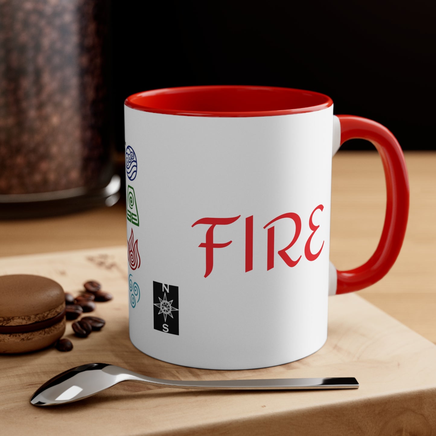 Accent Coffee Mug, 11oz NFSC NWAS Fire