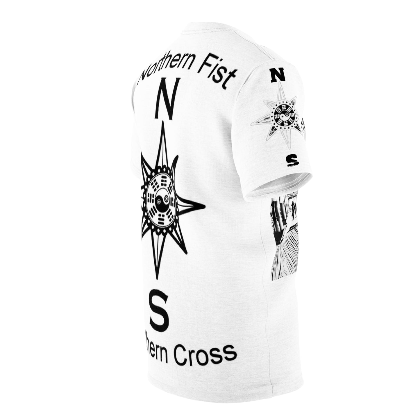 Unisex Cut & Sew Tee (AOP) NFSC