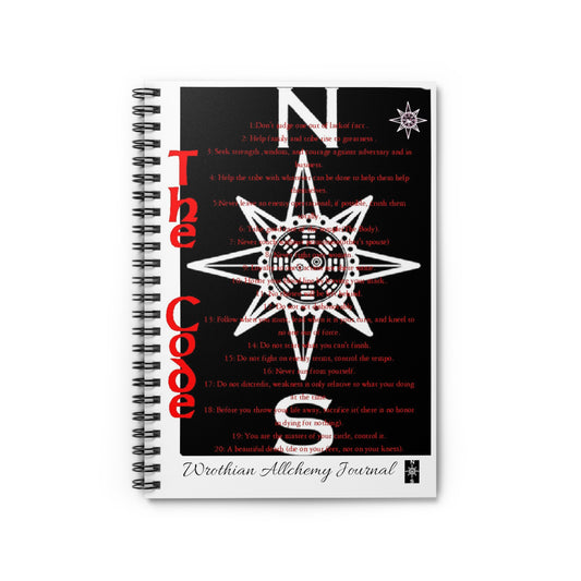 Spiral Notebook - Ruled Line Wrothian Alchemy Journal