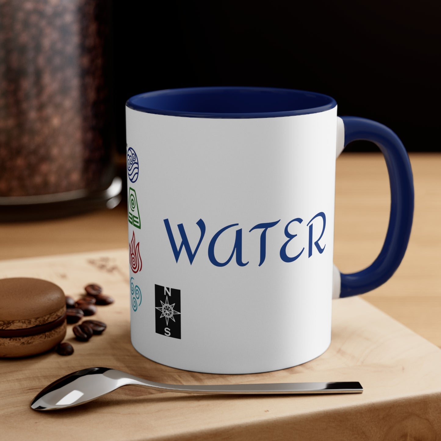 Accent Coffee Mug, 11oz Water NFSC NWAS